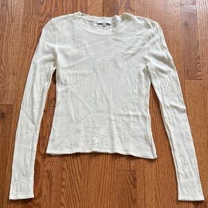 ZSupply Cream Knit Women's Top